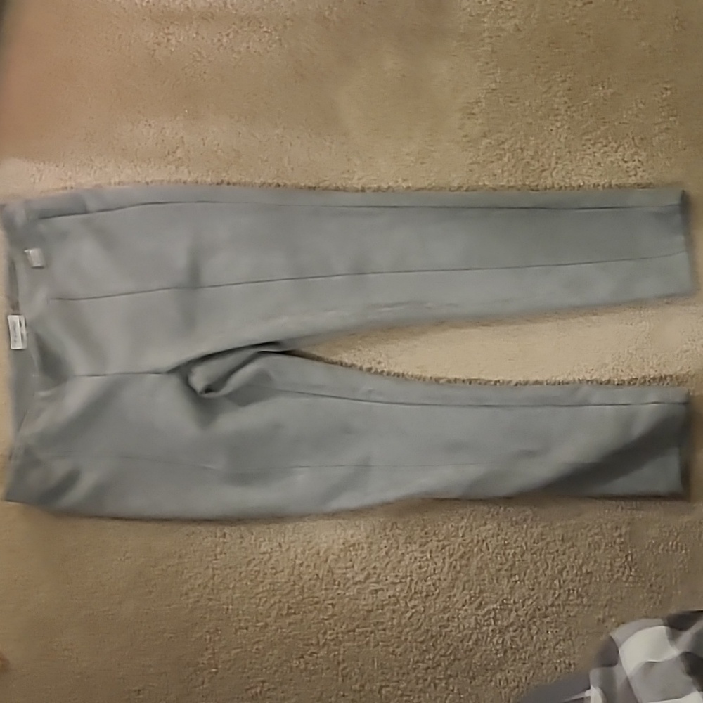 Calvin Klein Fuax suede pants